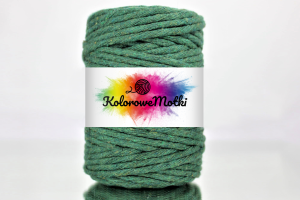 Sznurek Bawełniany Skręcany 10m 5mm Zielony