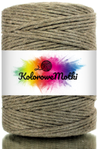 Sznurek Bawełniany Skręcany 150m 2mm Khaki