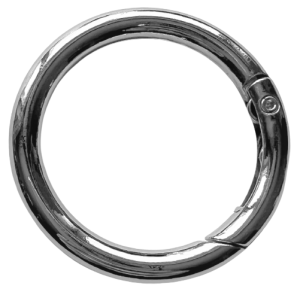 Srebrne kółko otwierane szekla 30mm