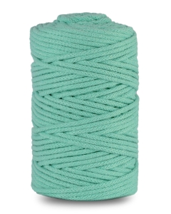 Sznurek bawełniany pleciony 100m 3mm Miętowy