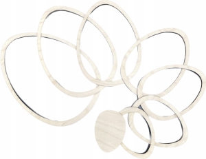 Obręcz Drewniana do Makramy Jajko Łapacz Snów