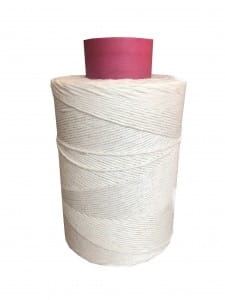 Sznurek bawełniany do makramy 1000m 3mm Naturalny