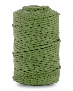 Sznurek Bawełniany Pleciony 100m 3mm Pistacjowy