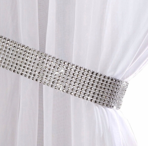Taśma Diamentowa Ozdobna 3cm 4,5m ZŁOTA