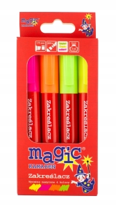 Zakreślacz MAGIC 4szt