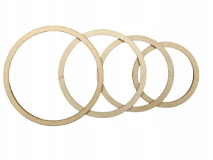 Obręcz Drewniana ze Sklejki Zestaw 10szt