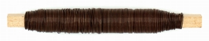 Drut Aluminiowy Florystyczny Brązowy 0,7mm 33m