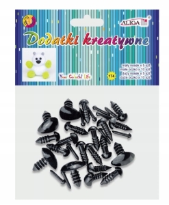 Dodatki Kreatywne Plastikowe Oczka i Noski