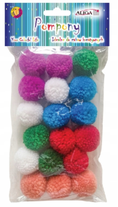 Pompony mix 3cm