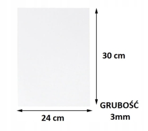PŁÓTNO MALARSKIE PODOBRAZIE 24 x 30 cm- 3 SZTUKI