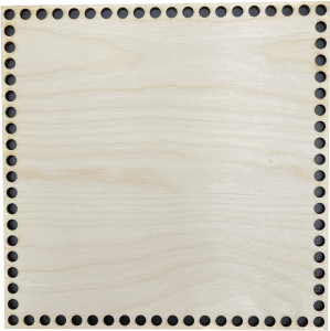 Baza Dno Koszyka Kwadrat Makrama Sklejka 29cm