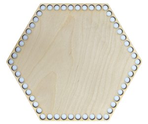 Baza Dno Koszyka Sześciokąt 25cm