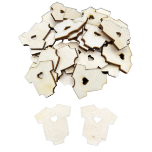 Drewniane Scrapki Bluzeczka Body 10szt