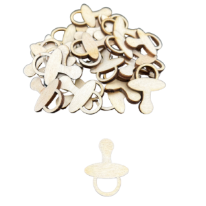 Drewniane Scrapki Smoczki 10szt