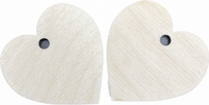 Serce Drewniane Dekor Serduszko Zawieszka 15cm