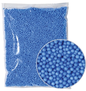 Kulki styropianowe niebieskie 10g