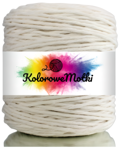 Sznurek Bawełniany do makramy 300m 2mm Naturalny