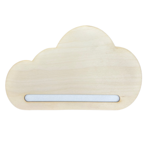 Drewniana Baza Półmandala Uchwyt CHmurka Baza ze Sklejki