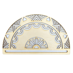 Bazda do Makramy Półmandala do Wyplatania Baza Drewniana EKO 20cm