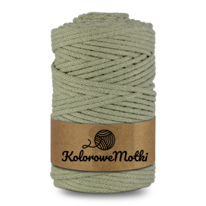 Sznurek bawełniany pleciony 100m 5mm Oliwkowy