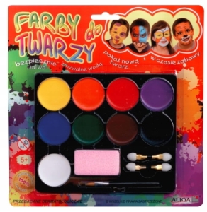 Farby Do Malowania Twarzy i Ciała