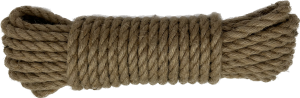 Lina jutowa kręcona 6mm 50m dekoracyjna żeglarska