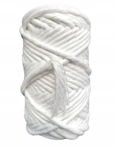 Sznurek Bawełniany do Makramy Biały 50m 5mm