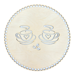 Baza do Koszyka dno Spód koło 30cm do Decoupage