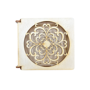 Drewniane Pudełko Ażurowe Szkatułka do Decoupage na Prezent