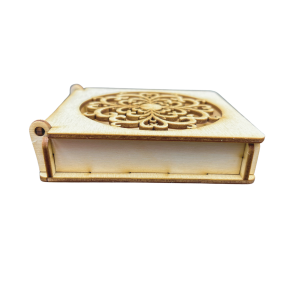 Drewniane Pudełko Ażurowe Szkatułka do Decoupage na Prezent