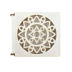 Drewniana Szkatułka Pudełko Ażurowe Zamykane do Decoupage na Prezent