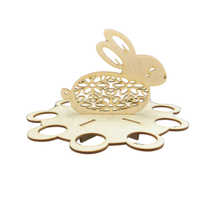 Drewniany Dekor Koszyczek Wielkanocny Koszyk na Jajka Pisanki Podstawka