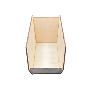 Drewniane Pudełko Box Warsztaowy Kuweta Pojemnik Magazynowy ze Sklejki