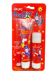Zestaw blister klej Magic tuba sztyft aplikator