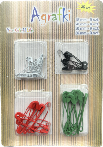 Agrafki Kolorowe MIX