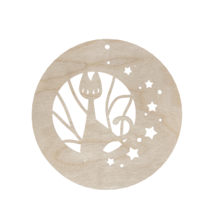 Drewniana Podkładka Podstawka pod Kubek Dekor do Decoupage