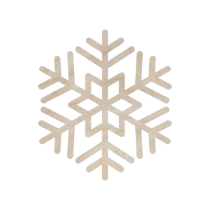 Drewnianay Dekor Śnieżynka Decoupage do Ozdabiania Płatki Śniegu