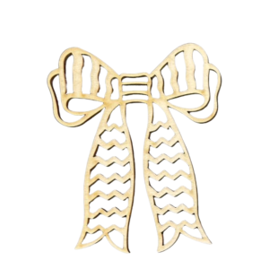 Scrapki Drewniane Kokardki Dekor Ozdoba 1szt EKO