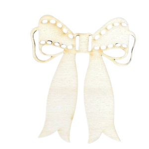 Kokardka Drewniana Ozdobrna Dekor Kokardki