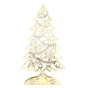 Drewniana Zawieszka Dekor Świąteczny Decoupage Ażur