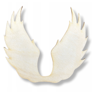 Skrzydełka Anielskie Drewniane - Baza do Anioła do Decoupage