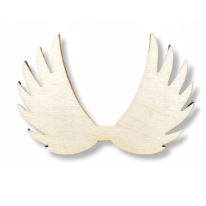 Drewniane Skrzydełka - Baza do Anioła Decoupage Skrzydła Anioła