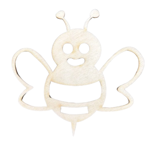 Scrapki do Decoupage Drewniana Pszczółka Ozdoba