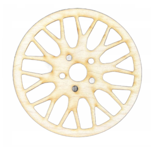 Drewniana Podkładka pod Kubek Podstawka Drewniana ze Sklejki Decoupage