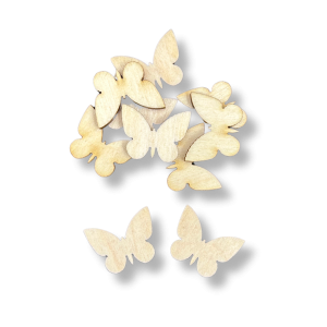 Drewniane Motylki Scrapki Dekory Ozdobne Motylki 10szt
