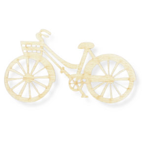Drewniany Dekor Ozdoba ze Sklejki motyw Rower Ozdoba dla Rowerzysty