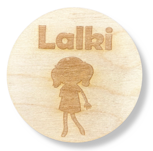 Drewniana Plakietka Tabliczka na Szufladę Pudełko Decoupage Plakietka 1szt