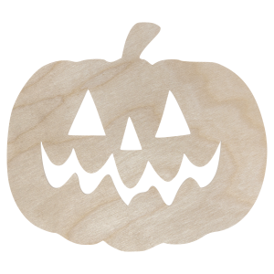 Ozdoba HALLOWEEN UŚMIECHNIĘTA DYNIA dekoracja ze sklejki 36cm