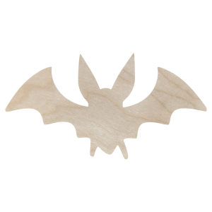 Dekoracja HALLOWEEN dekor ze sklejki NIETOPERZ 12cm