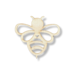 Dekor Drewniany ze Sklejki Pszczoła decoupage